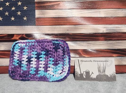 Crochet Rectangle Double Sided Dish Scrubby